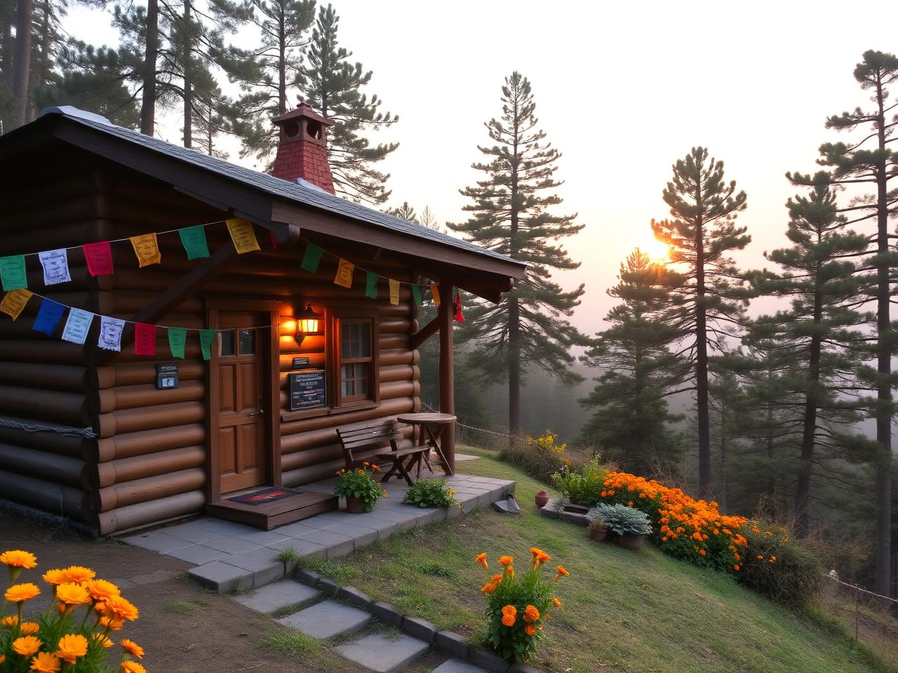 Our cottage in the pines
